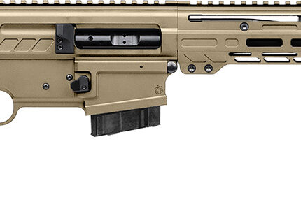 CMMG 64A190CCT Dissent BR4 *CA Compliant 6.5 Grendel 10+1 16.10" Black Nitride Threaded Barrel, Coyote Tan Cerakote Picatinny Rail Aluminum Receiver, Magpul SGA Black Synthetic Stock
