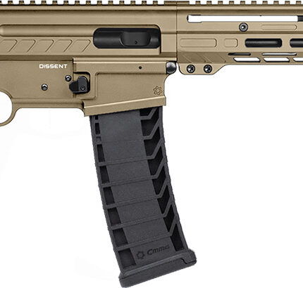 CMMG 94AC80FCT Dissent BR4 *CA Compliant 9mm Luger 10+1 16.10" Black Nitride Threaded Barrel, Coyote Tan Cerakote Picatinny Rail Aluminum Receiver, Magpul SGA Black Polymer Stock