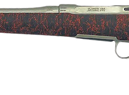 Sauer 80118097 100 Silver XT Sports South Exclusive Full Size 6.5 PRC 4+1 22" Stainless Steel Cerakote Barrel, Stainless Cerakote Drilled & Tapped Steel Receiver, Black HS Precision Synthetic Stock