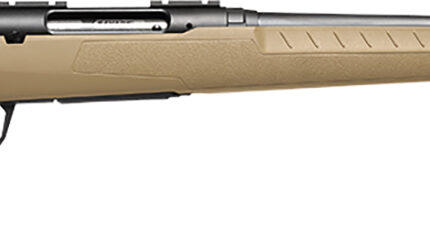 Savage Arms 32117 Axis 2 Compact 350 Legend 4+1 18" Matte Black Heavy Sporter Barrel, Matte Black Drilled & Tapped Carbon Steel Receiver, Fixed Flat Dark Earth Synthetic Stock, Right Hand