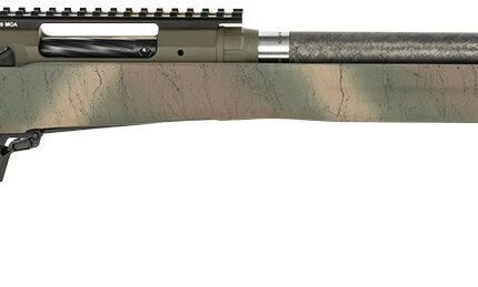 Savage Arms 58156 110 Pro Pursuit 6.5 Creedmoor 3+1 20" Olive Dark Green Cerakote Earth-Tone Camo/Black Web Right Hand
