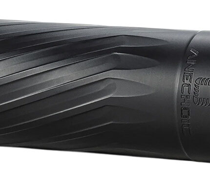 Anechoic X223B Anechox 223  223/5.56mm/22-250Rem Black Stainless Steel/Titanium 1 3/8"x24 w/ 1/2"x28 DTA