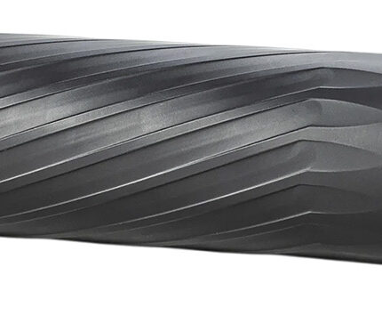Anechoic X45LB Anechox 45L  45CAl/458WinMag Black Stainless Steel/Titanium 1 3/8"x24 w/ 5/8"x24 DTA