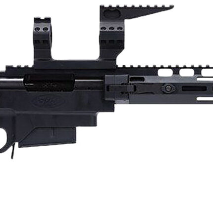 Larue Tactical LTBCSIETE308W OD Green  308 Win 5+1 Match Grade Threaded Barrel, 15" M-LOK Handguard, Black Picatinny Rail Receiver, Adj RAT OD Green Stock, A-PEG OD Green Grip, Briefcase, Bipod