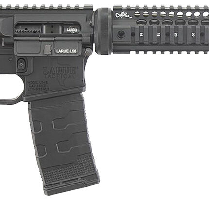Larue Tactical LT1555616QUAD LT15  Quad Rail 5.56 30+1 16" Stealth Barrel Black Right Hand