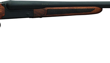 Charles Daly 930396 500 Coach 410 Bore Break Open 3" 2rd 26" Black Side By Side Barrel, Steel Receiver, Fixed w/Pistol Grip Checkered Walnut Stock