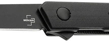 Boker 01BO329 Plus Kwaiken Air Mini Pocket 3.07" Plain Black G10 Handle