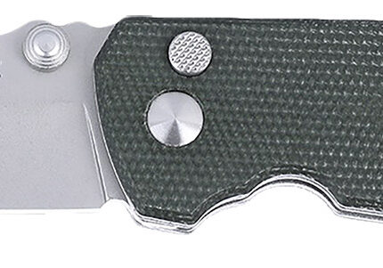 CRKT 2495GR SQUID XM 2.95" Folding Plain Stonewashed D2 Steel Blade, Green Micarta Handle