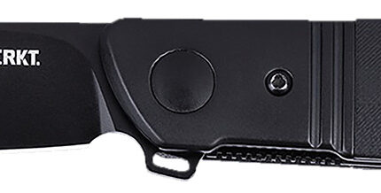 CRKT 5720K Bamboozled  3.31" Folding Tanto Plain Black Oxide D2 Steel Blade, Black G10/SS Handle