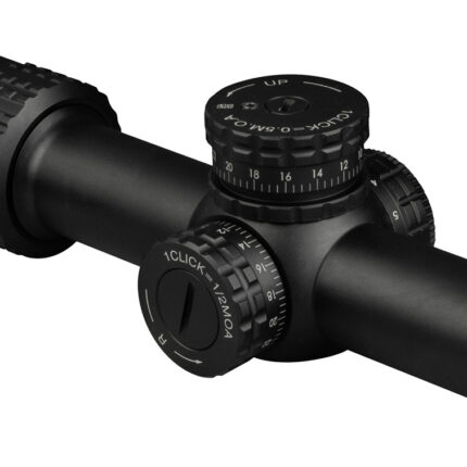 Konus 7193 Sultan 1-10x24 30mm Tube Illuminated Engraved Ballistic Circle Reticle