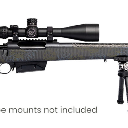 Horizon Firearms RF019C502216C20 Vandal Carbon II 7mm Back Country 22" Black Fluted Barrel, Black Drilled & Tapped Receiver, Black Iota EKO X Carbon Fiber Stock