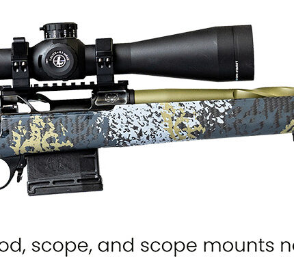Horizon Firearms RF008S502216C13 Venatic 2023 7mm Back Country 22" Spiral Fluted Threaded Barrel, Drilled & Tapped Receiver, Iota EKO X Carbon Fiber Stock