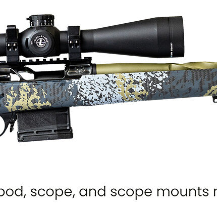 Horizon Firearms RF008S222416C13 Venatic 2023 22 Creedmoor 24" Spiral Fluted Threaded Barrel, Drilled & Tapped Receiver, Iota EKO X Carbon Fiber Stock