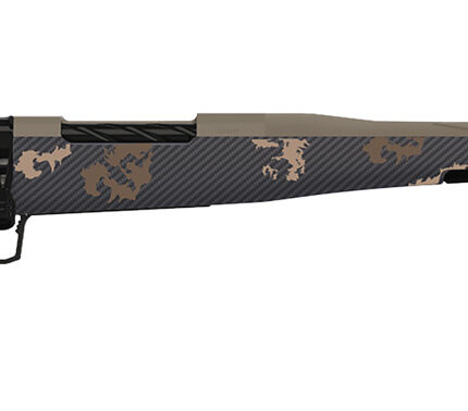 Fierce Firearms TWROG300PRC20BRS Twisted Rogue Mini 300 PRC 20" Smoked Bronze Cerakote Steel Threaded Barrel, Drilled & Tapped Steel Receiver, LR Negative Comb Sonora Ambush Camo Carbon Fiber Stock