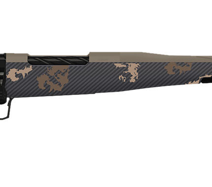Fierce Firearms TWROG300WIN22BRS Twisted Rogue Mini 300 Win 22" Smoked Bronze Cerakote Steel Threaded Barrel, Drilled & Tapped Steel Receiver, LR Negative Comb Sonora Ambush Camo Carbon Fiber Stock