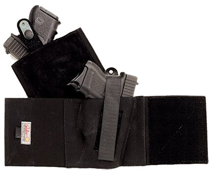 Galco CAB2L Cop Ankle Band Size Large Size Black Neoprene/Velcro Fits Glock 26/27 Gen3-5/Glock 48/Ruger Max-9 Right Hand