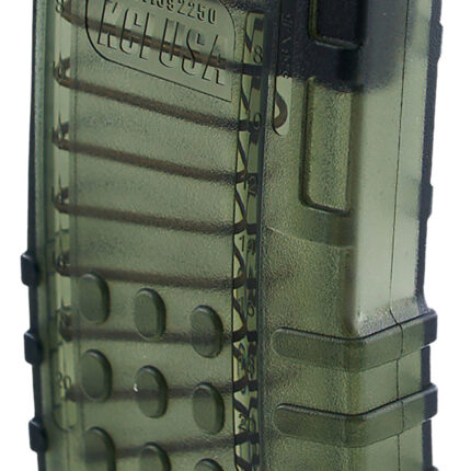 Kci Usa Inc KCIMZ066   21rd 223 Rem Fits AR-15 Translucent Smoke Polycarbonate