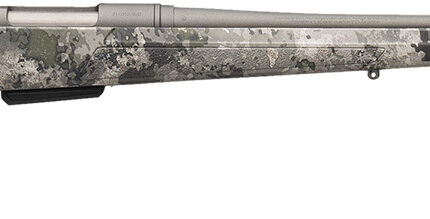 Winchester Repeating Arms 535800299 XPR Extreme 308 Win 3+1 24" Tungsten Cerakote Fluted Threaded Barrel & Drilled & Tapped Steel Receiver, Fixed TrueTimber VSX Synthetic Stock