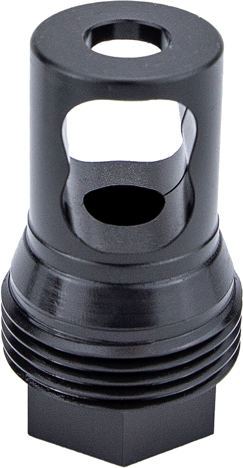 Kgm Suppressors A-TMB50-S-3 R50T Taper Muzzle Brake Black Nitride Steel M24x1 Threads