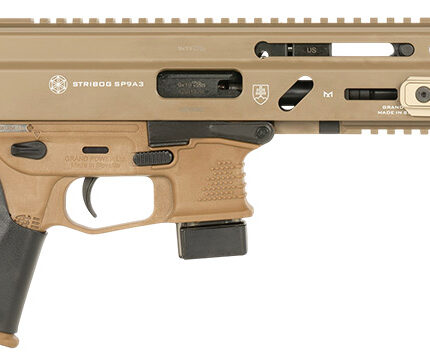 Grand Power 810091158173 Stribog SP9A3 *CA Compliant 9mm Luger 10+1 16" Flat Dark Earth