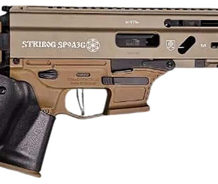 Grand Power 810091158197 Stribog SP9A3G *CA Compliant 9mm Luger 16" Flat Dark Earth