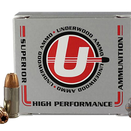 Underwood Ammo 114 XTP 9mmLuger 124gr Jacketed Hollow Point 20 Per Box/10 Case
