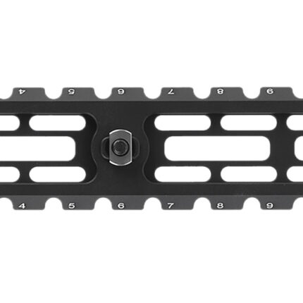 Leapers TLUMA03 ARCA Rail 6 Slot M-LOK Matte Black Anodized Aluminum 9.40" Long M-LOK Mount