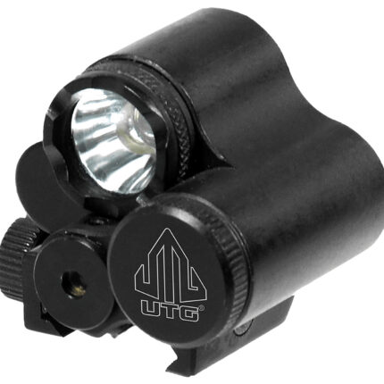 Leapers LTELP28R   Black Anodized Aluminum 120 Lumens CREE LED IRB Bulb Red Laser Picatinny Mount