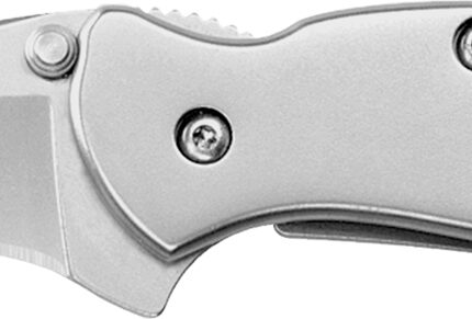Kershaw 1600 Chive  EDC 1.90" Folding Drop Point Plain Bead Blasted 420HC SS Blade, Bead Blasted Stainless Steel Handle