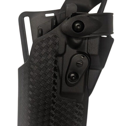 Safariland 7360RDS8325481 7360RDS  7TS Black Compatible w/ 17 Gen5, SureFire X300U, Basketweave Finish, Right Hand