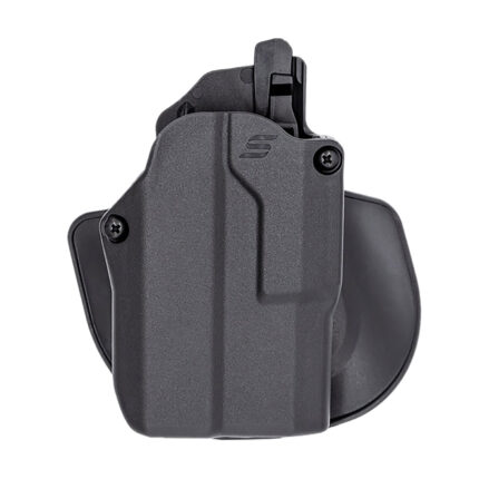 Safariland SOLIS1565A0C3411 Solis ALS  OWB Black Belt Slide/Paddle Mount Right Hand