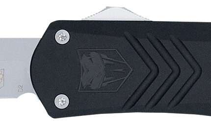 CobraTec Knives MBLKFSXGEN3TNS FS-X Gen III Medium 3" OTF Tanto Plain Stonewashed D2 Steel Blade, 4.68" Aluminum Handle