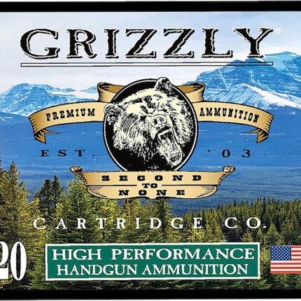 Grizzly Ammo GC10M6   10mmAuto 165gr Jacketed Hollow Point 20 Per Box/10 Case