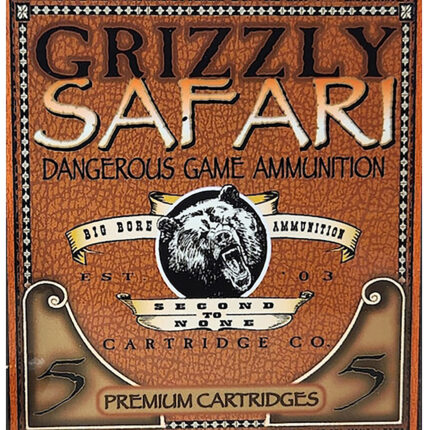 Grizzly Ammo GC5NE2   500NitroExpress 570gr Triple Shock X 5 Per Box/10 Case