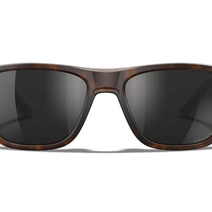 Wiley X AC6OVN15 Ovation  Black Mirror Lens Polycarbonate Matte Tortoise Frame
