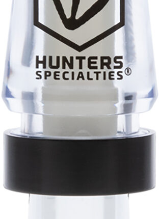 Hunters Specialties HS-WF-DRDC Suzie-Q Double Reed Duck Call Duck Sounds Clear Polycarbonate