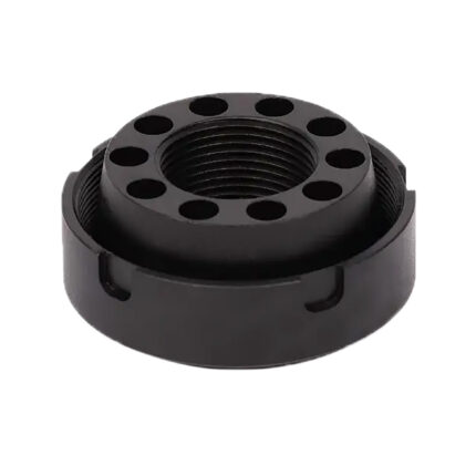 SilencerCo AC4745 Charlie Direct Thread Mount Fits M13x0.75 Stainless Steel Oxide Black