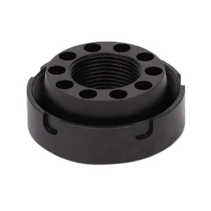 SilencerCo AC4747 Charlie Direct Thread Mount Fits M18X1 Stainless Steel Oxide Black