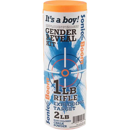 Sonic Boom/jerent SBTGRBOY Gender Reveal Kit Rifle Firearm 1 lb Boy