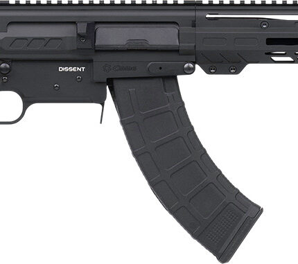 CMMG 86A950AAB Dissent BR47 7.62x39mm 10+1 16.10" Black Nitride Threaded Barrel, Black Armor Cerakote Aluminum Receiver w/Picatinny Rail, M-LOK Handguard, Magpul SGA Black Polymer Stock, Ambidextrous