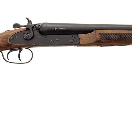 Silver Eagle Arms COACH12 Coach  12 Gauge Break Action 3" 2rd 20" Black Side By Side Barrel, Black Receiver, Fixed Walnut Stock