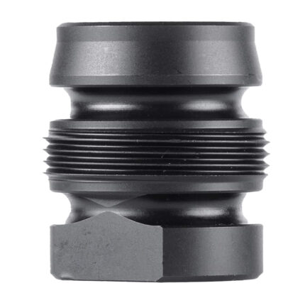 Dead Air DA143 Xeno Xero Black 4140 HT Alloy Steel 9/16x24 RH Threads 1.105" OAL 0.99" Diameter 9mm