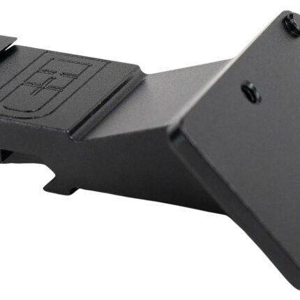 C&H Precision PR45RSH Picatinny Mount Red Dot Optic Mount Black Aluminum Compatible w/ Trijicon RMR/SRO