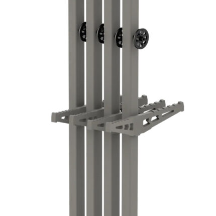 Novix/american Pride NX-4PCDW Double-Step Climbing Sticks Classic Aluminum 32" Long 9" Wide 4 Pack