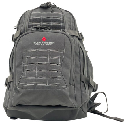 Advance Warrior Solutions S3DBPBL Spear 3Day  Backpack 600D Polyester Black