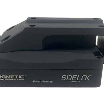 Kinetic Development Group SID5-220 Sidelock Trijicon MRO Mount Black Aluminum Compatible w/ Trijicon MRO/Trijicon MRO Patrol/Burris RT-1X