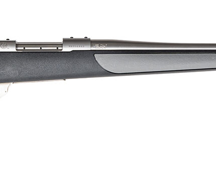 Weatherby  Vanguard Weatherguard Full Size 25-06 Rem 5+1 24" Satin Threaded Barrel, Satin Stainless Steel Drilled & Tapped Receiver, Black/Gray Weatherguard Stock