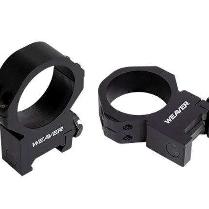 Weaver Mounts 99523 Precision Tactical  Black Aluminum 30mm Tube Extra High
