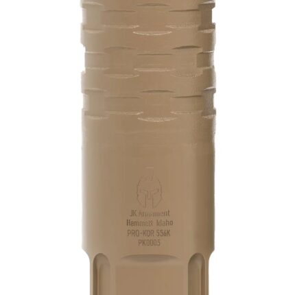 Jk Armament JK172PROKOR556KFDE PRO-KOR  5.56mm FDE Stainless Steel 1/2"x28