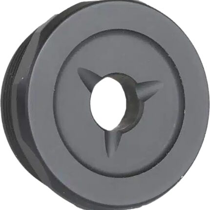 Jk Armament JK155LTEC30 LT Flash Reducer End Cap 30Cal Fits Aluminum Hard Anodized Black